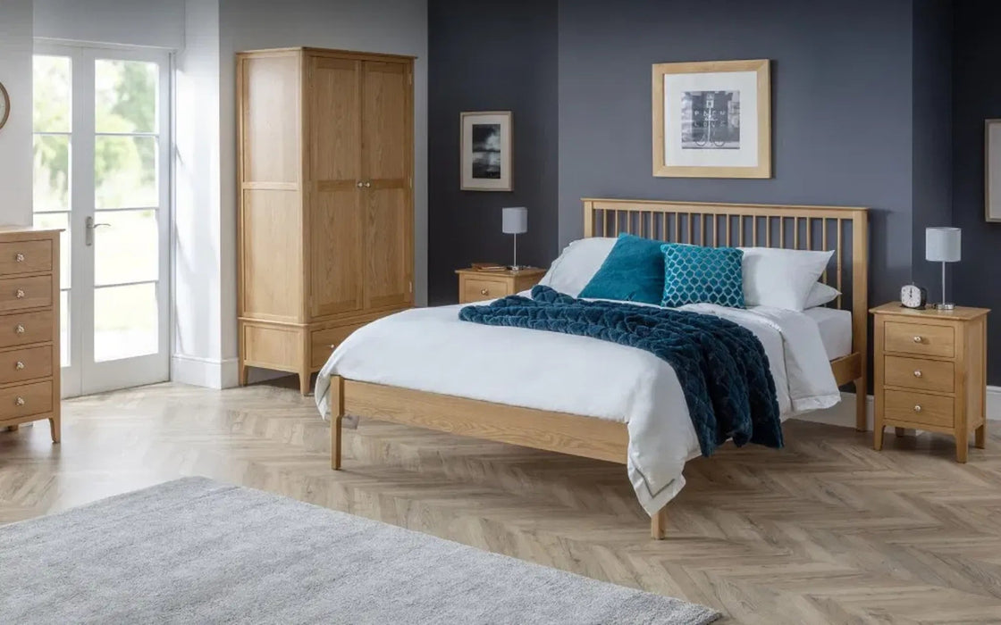 Cordoba Oak Bed - Luminex FurnitureBedCOT105