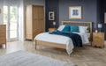 Cordoba Oak Bed - Luminex FurnitureBedCOT105
