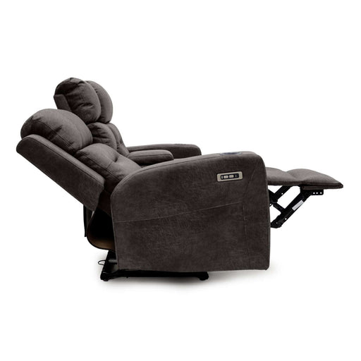 Corinthia Brown 2 Seater Tech Recliner Sofa – Electric with LED - Luminex FurnitureSofasclove_brown_2_str