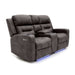 Corinthia Brown 2 Seater Tech Recliner Sofa – Electric with LED - Luminex FurnitureSofasclove_brown_2_str