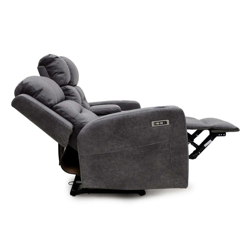 Corinthia Grey 2 Seater Tech Recliner Sofa – Electric with LED - Luminex FurnitureSofasclove_grey_2_str