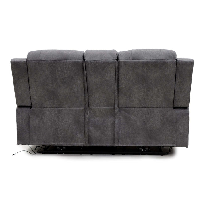 Corinthia Grey 2 Seater Tech Recliner Sofa – Electric with LED - Luminex FurnitureSofasclove_grey_2_str