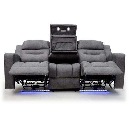 Corinthia Grey 3 Seater Tech Recliner Sofa – Electric with LED - Luminex FurnitureSofasclove_grey_3_str