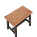 Corona Black Bench Seat Live Edge Large Dining - LuminexFurnitureBench SeatCRB206