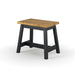 Corona Black Bench Seat Live Edge Single Dining (pair) - LuminexFurnitureBench SeatCRB207