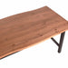 Corona Black Dining Table Live Edge Large - LuminexFurnitureDining TableCRBTB200
