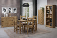 Corona Bookcase Antique Waxed Pine Tall - LuminexFurnitureBookcaseCR924