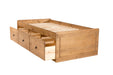 Corona Cabin Bed - Antique Waxed Pine - LuminexFurnitureBedCB800