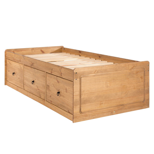 Corona Cabin Bed - Antique Waxed Pine - LuminexFurnitureBedCB800
