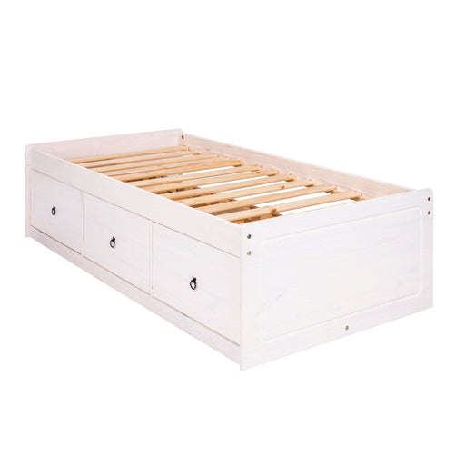 Corona Cabin Bed - White - LuminexFurnitureBedCRW800