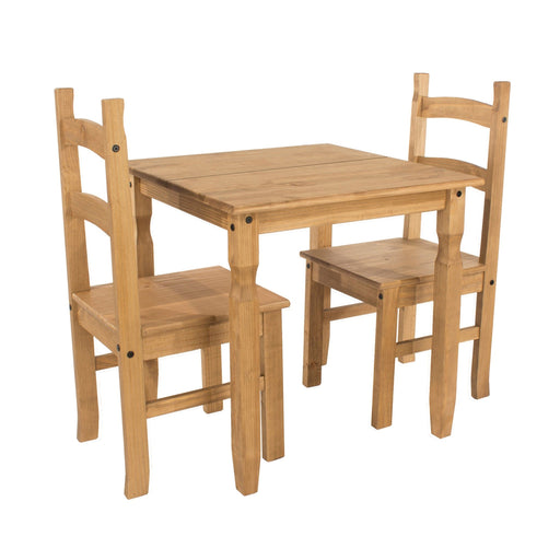 Corona Dining Set - Square Table & 2 Chairs - LuminexFurnitureDining SetCRTBSET1
