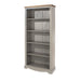 Corona Grey Bookcase Wax Tall - LuminexFurnitureBookcaseCRG924