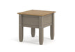 Corona Grey Lamp Table - Grey - LuminexFurnitureLamp TableCRG906