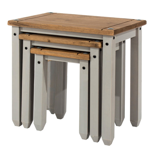 Corona Grey Nest of Table - Grey - LuminexFurnitureNest of TableCRG907