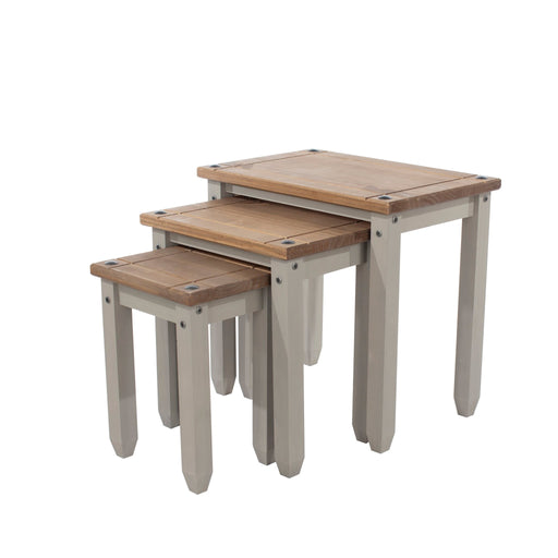 Corona Grey Nest of Table - Grey - LuminexFurnitureNest of TableCRG907