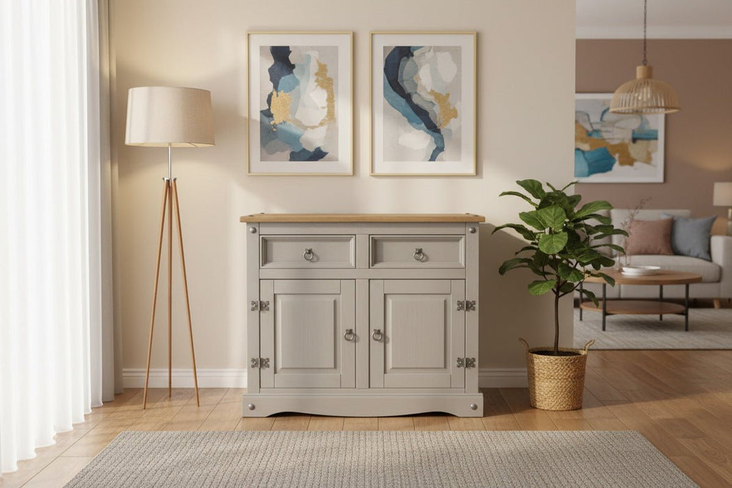 Corona Grey Sideboard Small - Luminex FurnitureSideboardCRG915