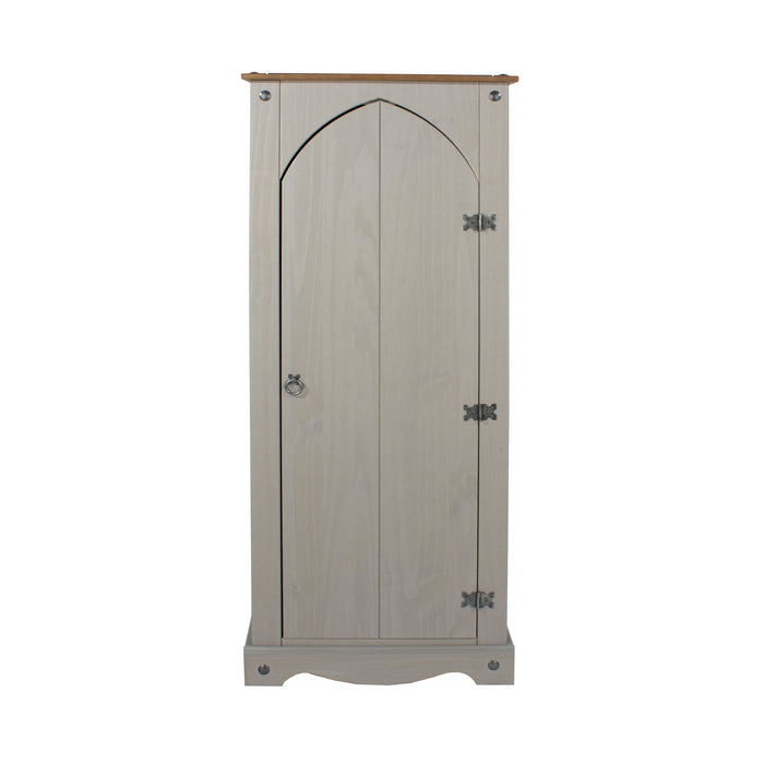 Corona Grey Sideboard Vestry Cupboard - LuminexFurnitureSideboardCRG905