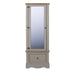 Corona Grey Wardrobe White - LuminexFurnitureWardrobeCRG525