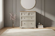 Corona Grey Wax 2+2 Drawer Chest of Drawers - Luminex FurnitureChest of DrawersCRG512