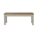 Corona Large Bench Grey - Solid Pine - LuminexFurnitureBench SeatCRG109