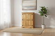 Corona Sideboard 2 Door Cupboard Unit Antique Waxed Pine - Luminex FurnitureSideboardCR922
