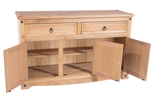 Corona Sideboard Medium Antique Waxed Pine - LuminexFurnitureSideboardCR916
