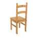 Corona Solid Pine Chairs (pair) Antique Waxed Nan - LuminexFurnitureChairsCR105