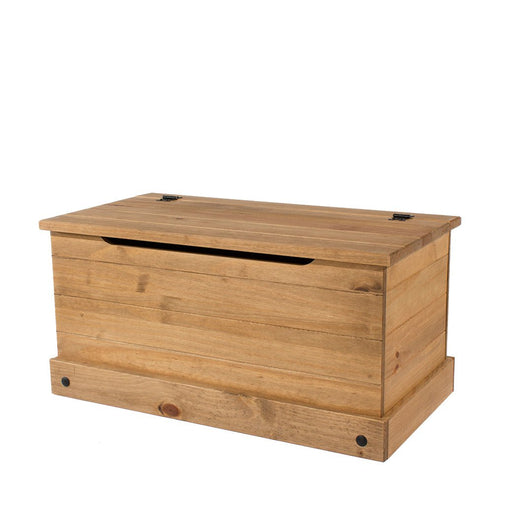 Corona Storage Trunk - Antique Waxed Pine - LuminexFurnitureStorage TrunkCR540