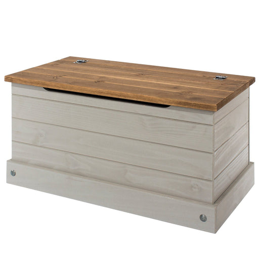 Corona Storage Trunk - Grey Wax - LuminexFurnitureStorage TrunkCRG540