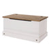 Corona Storage Trunk - White Wax - LuminexFurnitureStorage TrunkCRW140