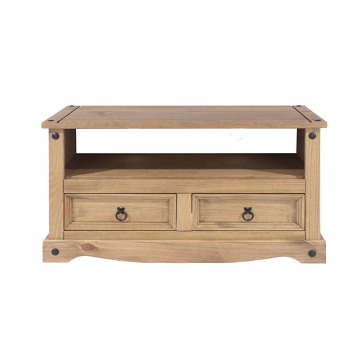 Corona TV Unit Antique Waxed Pine - Luminex FurnitureTV UnitCR910