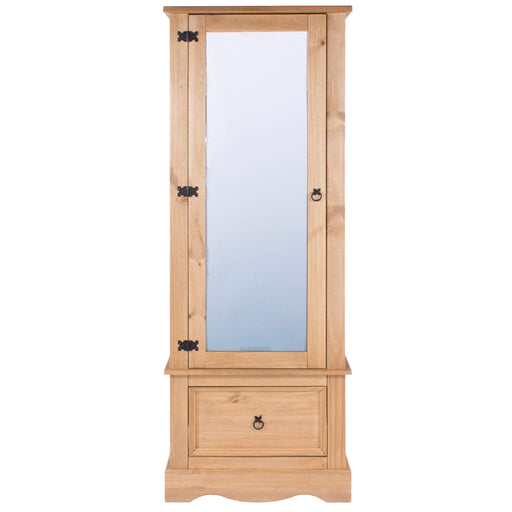 Corona Wardrobe Grey Wax - LuminexFurnitureWardrobeCR525