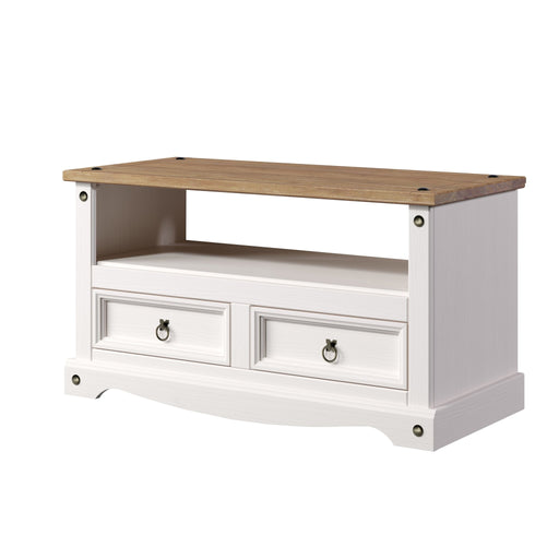 Corona White Tv Unit Wax - LuminexFurnitureTV UnitCRW710