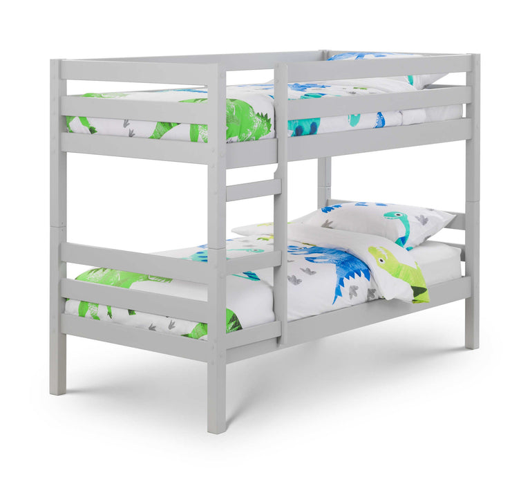 Cosmo Bunk Bed Dove Grey – Solid Pine Kids’ Bunk - Luminex FurnitureBunk BedCAM501