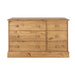 Cotswold 3+3 Drawer Wide Chest – Antique Waxed Pine - LuminexFurnitureChest of drawersCT133