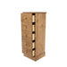 Cotswold 5 Drawer Narrow Chest – Antique Waxed Pine - LuminexFurnitureChest of drawersCT117