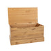 Cotswold Ottoman Storage Trunk - Antique Waxed Pine - LuminexFurnitureStorage TrunkCT140