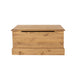 Cotswold Ottoman Storage Trunk - Antique Waxed Pine - LuminexFurnitureStorage TrunkCT140