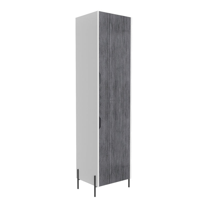 Dallas Bookcase White Tall Storage Cabinet - LuminexFurnitureBookcaseDL924