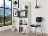 Dallas Bookcase White With Doors - LuminexFurnitureBookcaseDL204