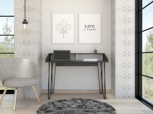 Dallas Desk White Home Office - LuminexFurnitureDeskDL107