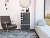 Dallas Drinks Cabinet - White - LuminexFurnitureDrinks Cabinet, Living, DiningDL914
