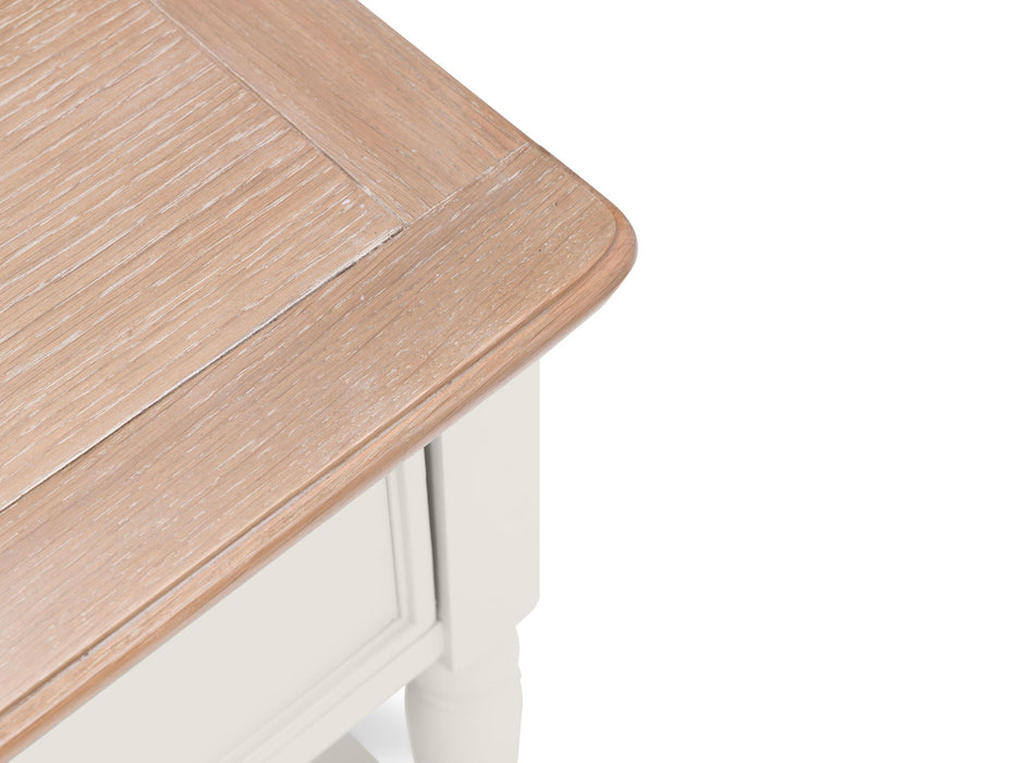 Daphne Coffee Table – Grey & Limed Oak | Elegant 2 Drawer Table - Luminex FurnitureCoffee TablePRO105