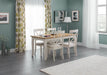 Delphine Oak &amp; White Dining Table - Luminex FurnitureDining TableDAV001