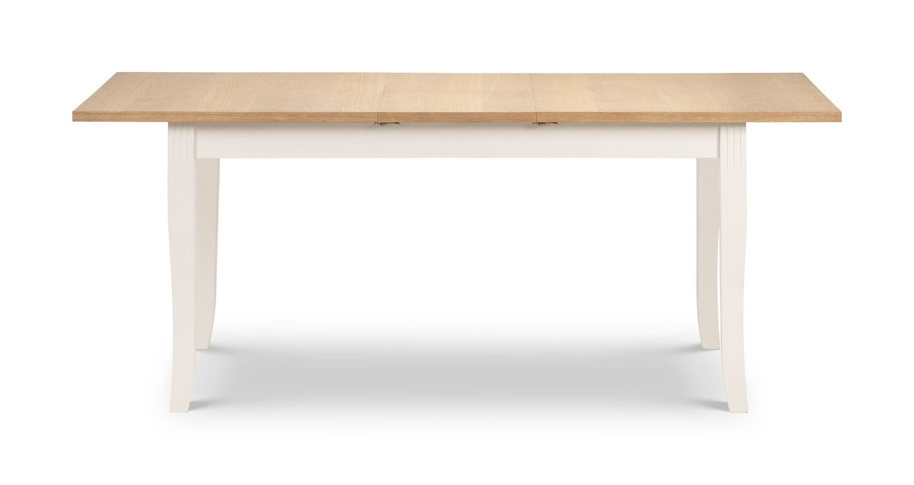 Delphine Oak & Ivory Extending Dining Table - Luminex FurnitureDining TableDAV011