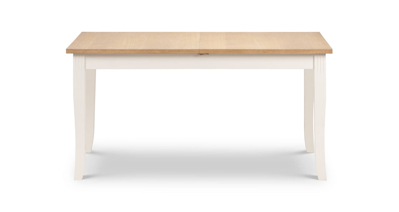 Delphine Oak & Ivory Extending Dining Table - Luminex FurnitureDining TableDAV011