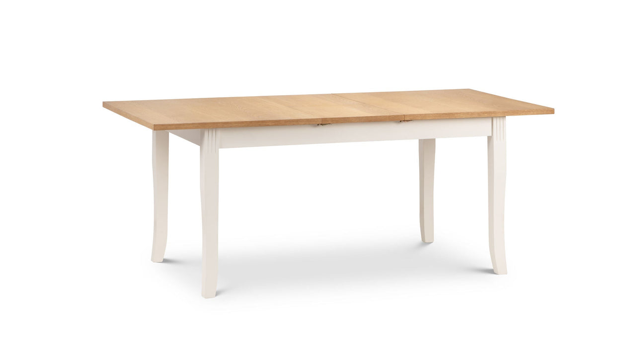Delphine Oak & Ivory Extending Dining Table - Luminex FurnitureDining TableDAV011