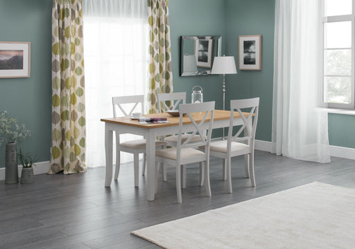 Delphine Oak/Elephant Grey Dining Table - Luminex FurnitureDining TableDAV201