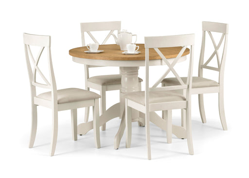 Delphine Round Pedestal Table - Luminex FurnitureDining TableDAV006