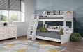 Dreamcatcher Triple Sleeper White – Space - Saving Bed - Luminex FurnitureBunk BedDOM101